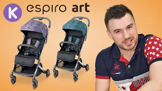 Летняя прогулочная коляска Espiro ART. Видео обзор легкой прогулочной коляски. Новинка 2020