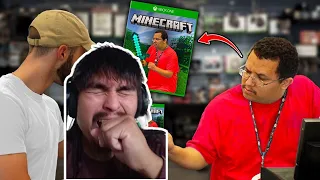 Returning Games with Employees Pictures on Them Prank | REACTION VIDEO!