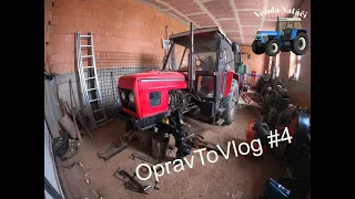 OpravToVlog #4 / Zetor 7011 / Nové řízení, podlahy, filtry / oprava zetoru