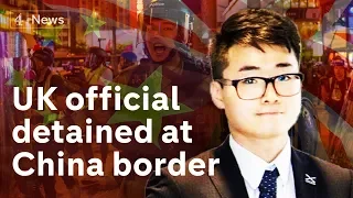 Hong Kong: UK consulate worker detained at China border