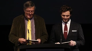 Stephen Fry and Sam Claflin reveal the 2015 EE British Academy Film Award Nominations