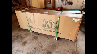 Woodland Mills HM122 Sawmill Unboxing