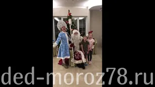 Дед Мороз и Снегурочка на дом в СПб