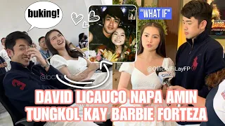 DAVID LICAUCO NAPA AMIN TUNGKOL KAY BARBIE FORTEZA, TIWALANG MAG TATAGAL ANG KANILANG LOVE TEAM