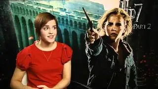 Гарри Поттер и Дары смерти 2:Интервью с Эммой Уотсон