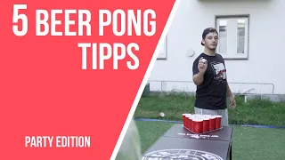 5 Bier Pong Tipps, um sofort besser zu werden!