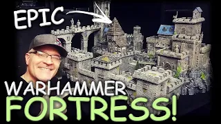 I built this EPIC Warhammer Fortress! | Awesome DIY