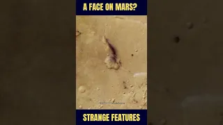 Face On Mars caught on Google #googleearthmystery #shorts #mars