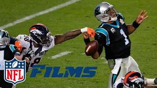 Von Miller Gets to Cam Newton | Super Bowl 50: Panthers vs. Broncos | NFL Turning Point | NFL Films