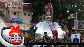 Traslacion ng Peñafrancia sa Naga, dinagsa ng libo-libong deboto | 24 Oras Weekend