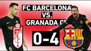 Barcelona vs Granada 4-0 Highlights