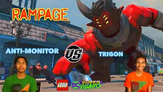 Rampage: Trigon vs Anti-Monitor!! (Lego DC Super Villains)