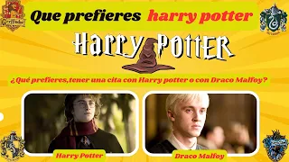 🧠¿Qué Prefieres? version ⚡HARRY POTTER 😱🟢 Trivia-Reto✅ ⚡QUIZ de harry potter