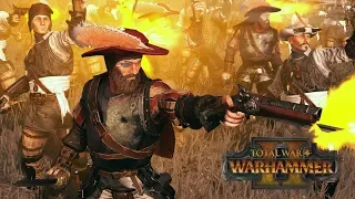 800 PISTOLS at DAWN - Empire vs Skaven // Total War: Warhammer II Online Battle