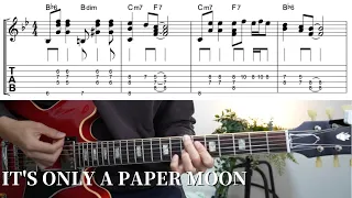 It's Only a Paper Moon （独りジャズ）