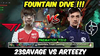 23savage vs Arteezy - T1 Evil Geniuses Carry Battle Ti10 Ranked Dota 2 pro Gameplay