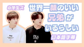 【BTS日本語字幕】世界一顔のいい兄弟がいるらしい。