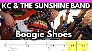 KC & The Sunshine Band - Boogie Shoes [1975] | BASS Cover | TABS