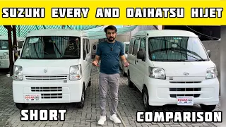 Suzuki Every & Diahatsu Hijet | Comparison between Two Dabba 660 cc | Short review walk around...