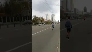 Марафонский соревнования Kiev Euro Marathon 2021. #shorts