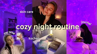 ABENDROUTINE *cozy, relaxing & aesthetic* | kochen, me time & self care ✨