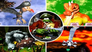 Donkey Kong Country 2 - All Bosses