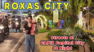 ROXAS CITY AT NIGHT | Walkthrough From Public Market to Provincial Park