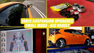 GR Yaris Suspension Upgrades - Anti Lift Kit, camber bolts and more - Yaris Day Job 3