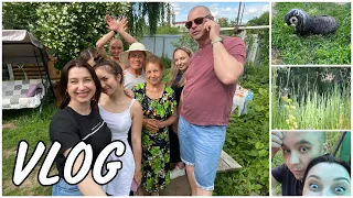 [Eng Sub]Vlog отдыхаем на даче с друзьями ☀️