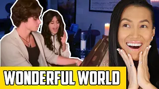 Camila Cabello & Shawn Mendes - What A Wonderful World Reaction | One World: Together At Home