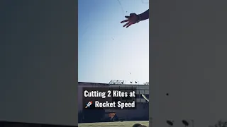 #shorts || Kite Cutting with Rocket Speed || Akshay Tritiya Kite Flying 2021 || #viral #ytshorts