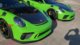 (2) Lizard Green GT3RS at CoVerica