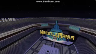 WWE Wrestlemania 29 - Metlife Stadium - Minecraft