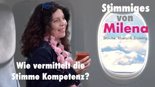 Wie vermittelt die Stimme Kompetenz? | Milena Hardt