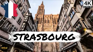 🇫🇷 STRASBOURG | FRANCE | 4K | A walking tour