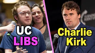 Charlie Kirk Debates College Students At UC Davis *full video Q&A*