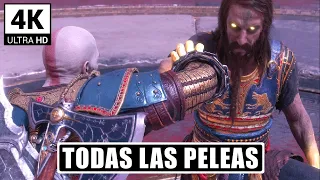 Kratos vs Tyr | Todas las peleas | God of war ragnarok | Español latino | PS5 PC 4K 60FPS ULTRA HD