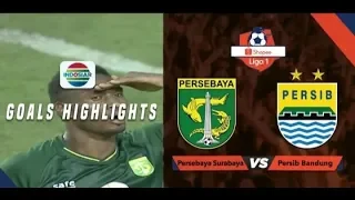 Persebaya surabaya (4) vs Persib Bandung (0) Goal Highlights Liga 1 Shopee 2019 | Tayangan Ulang