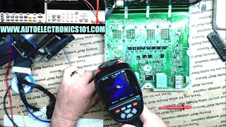 Finding Short Circuits with the KTI-W01 Thermal Camera