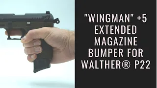 TANDEMKROSS | "Wingman" +5 Extended Magazine Bumper for Walther P22 | Install Instructions