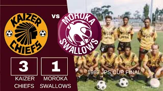 Moroka Swallows VS Kaizer Chiefs 1989 JPS Cup Final 2nd Leg