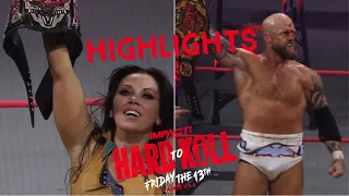 Jordynne Grace vs Mickie James | IMPACT Wrestling Hard to Kill 2023 Highlights