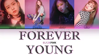 BLACKPINK - 'Forever Young' (Clean Ver.) (Color-coded Han/Rom/Eng 가사)