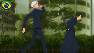 🇧🇷 "DUBLADO" Gojo e Geto Andando é Engraçado Demais ❤💔(jujutsu kaisen)