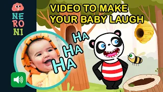 Make Your Baby Laugh with Goofy Panda & BeeBee - Hide and Seek | NERONI kids