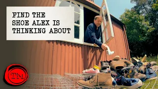 Find the shoe Alex is thinking of | Taskmaster