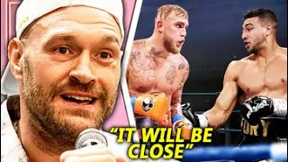 Tyson Fury Predicts Jake Paul VS Tommy Fury FIGHT