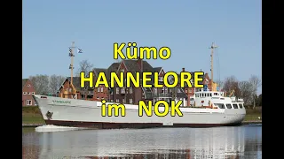 Kümo HANNELORE im NOK – German coaster HANNELORE in Kiel Canal