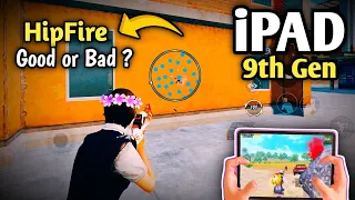 iPad Hipfire spread ? iPad 9th Gen BGMI Tips & Tricks / Jiggle + Crouch = " Hipfire " айпад 9 пабг