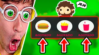 Compro TODA la COMIDA de la TIENDA 🍟🥤🍔!! (Mi ruina 😅) - Sneaky Sasquatch #81 TEKENDO